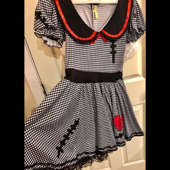 Hot Topic- Wind-Up Doll Costume Dress!!! - Picture 6 of 8